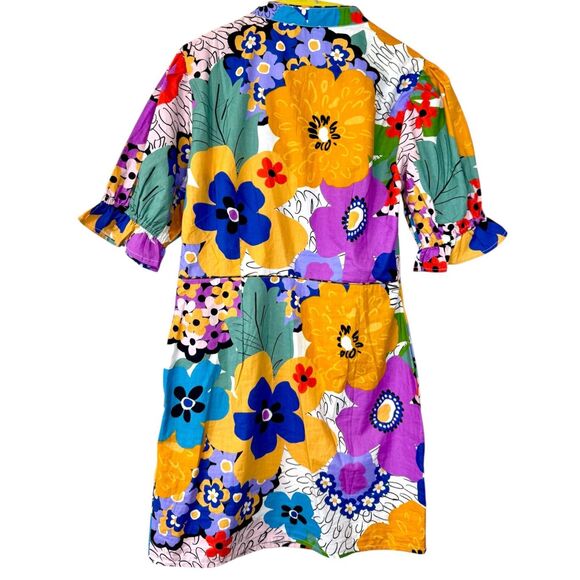 ASOS Floral Multi-Color Mini Dress - Picture 3 of 11